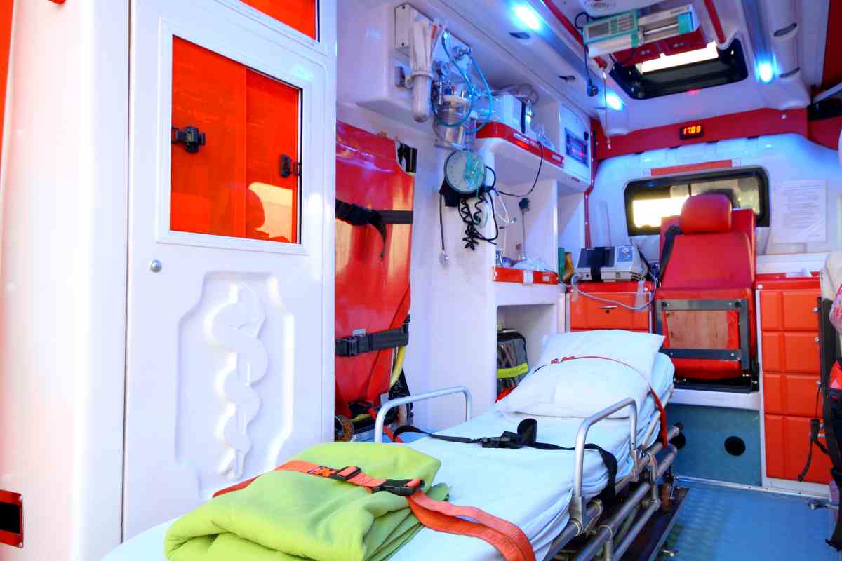 Interno ambulanza