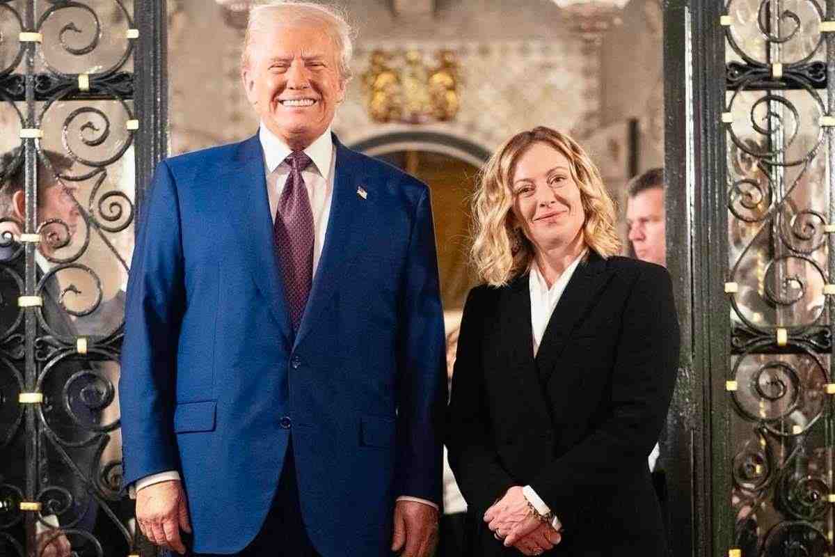 Donald Trump e Giorgia Meloni