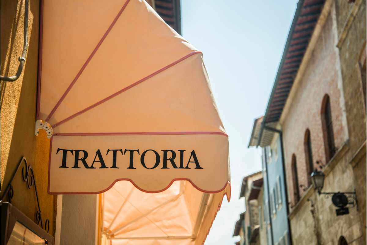 Trattoria tenda