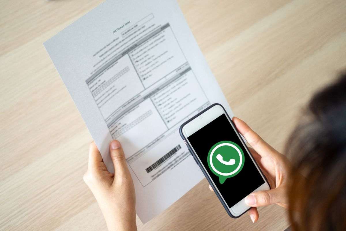 whatsapp scannerizzare documenti